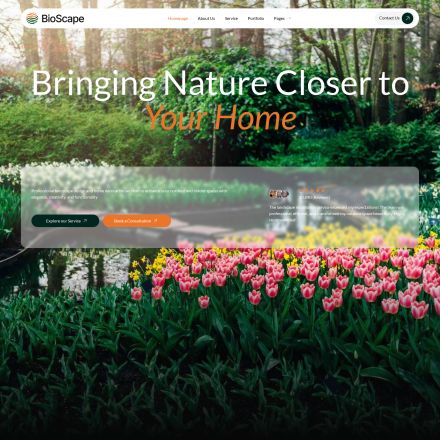 ThemeForest BioScape
