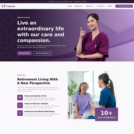 ThemeForest Carenia