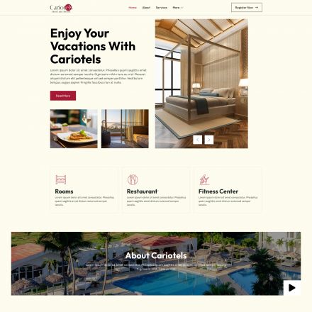 ThemeForest Cariotels