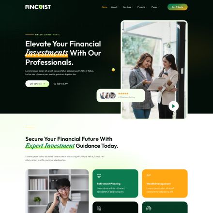 ThemeForest Fincoist