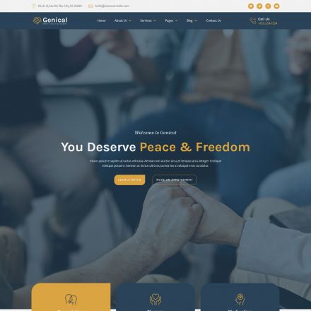 ThemeForest Genical