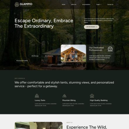 ThemeForest Glampio
