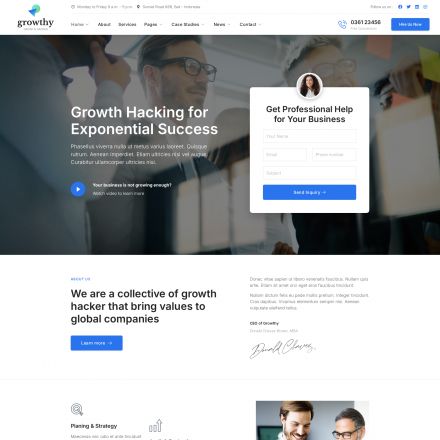 ThemeForest Growthy