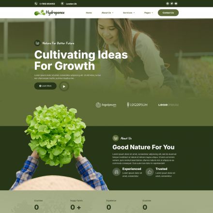 ThemeForest Hydroponex
