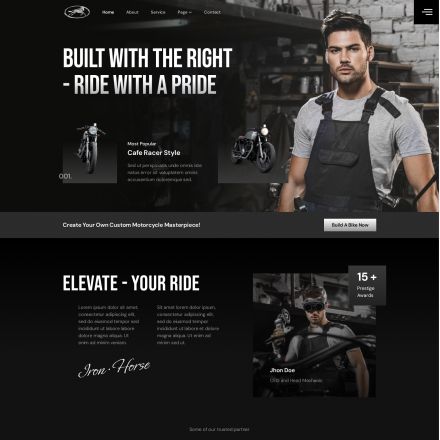 ThemeForest Iron Horse
