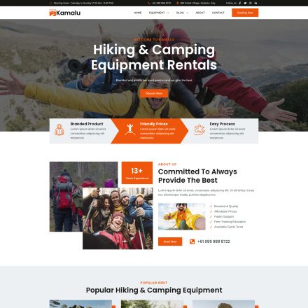 ThemeForest Kamalu