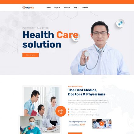 ThemeForest Mediku