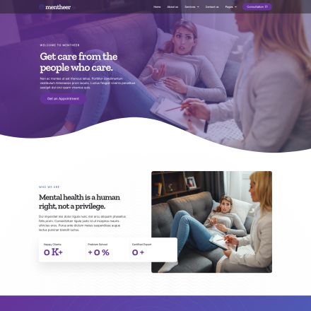 ThemeForest Mentheer
