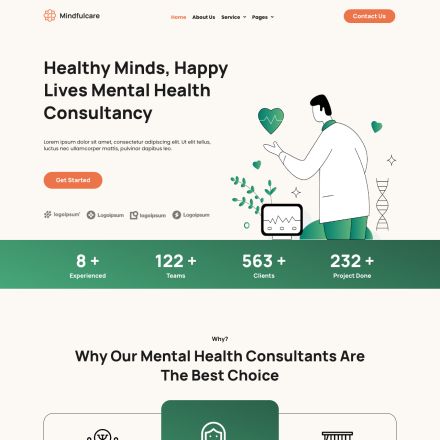 ThemeForest Mindfulcare