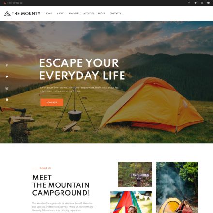 ThemeForest Mounty