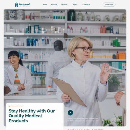 ThemeForest Pharmed
