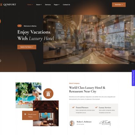 ThemeForest Qomfort