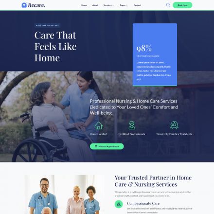 ThemeForest Recare