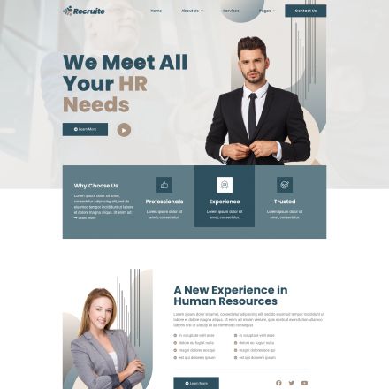 ThemeForest Recruite