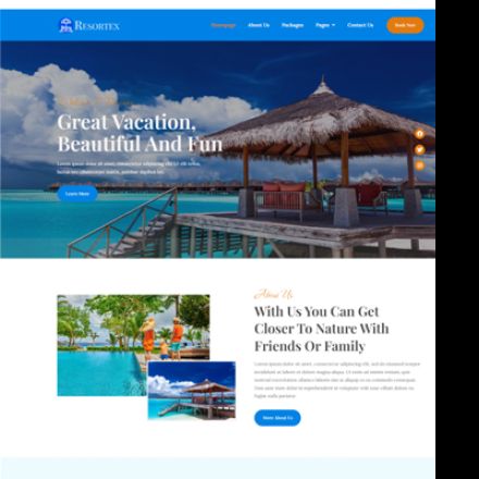 ThemeForest Resortex