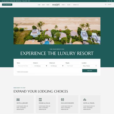 ThemeForest Rezort