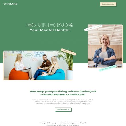 ThemeForest StrongMind