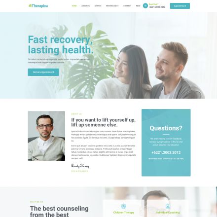 ThemeForest Therapica