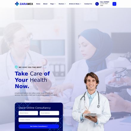 ThemeForest Zaramex