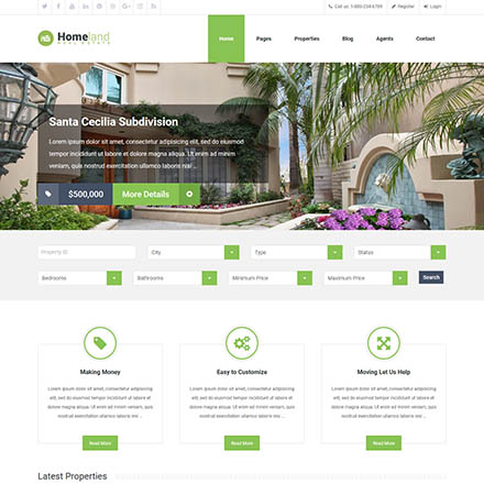 ThemeForest Homeland