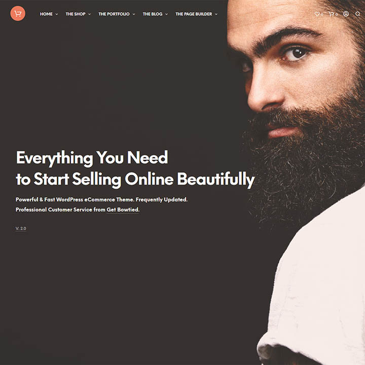 WordPress шаблон ThemeForest Shopkeeper