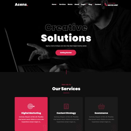 ThemeForest Acens