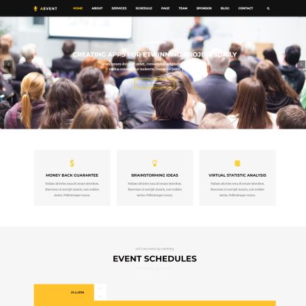 ThemeForest Aevent