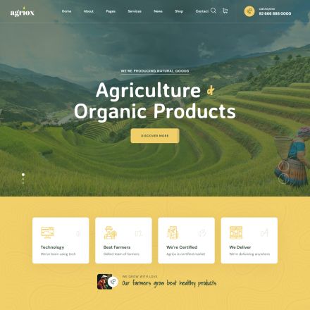 ThemeForest Agriox