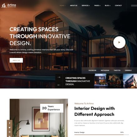 ThemeForest Artima