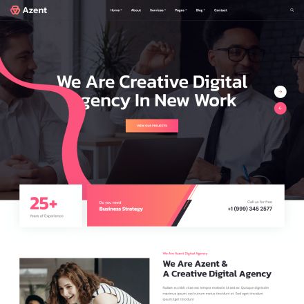 ThemeForest Azent