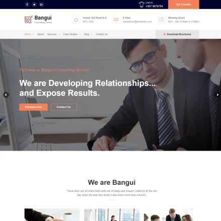 ThemeForest Bangui