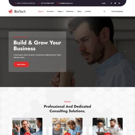 ThemeForest Biztech