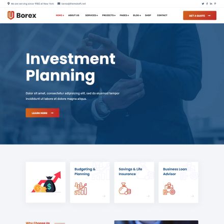 ThemeForest Borex