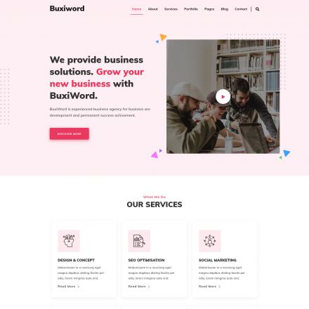 ThemeForest Buxiword