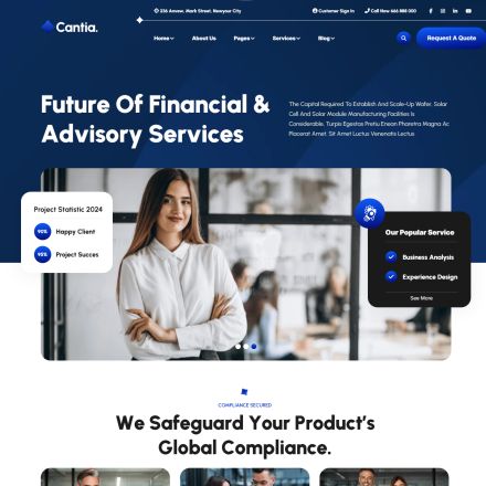 ThemeForest Cantia