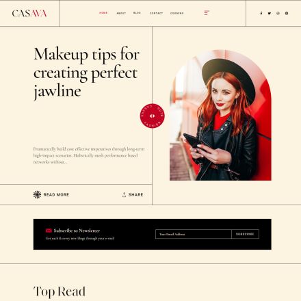 ThemeForest Casava