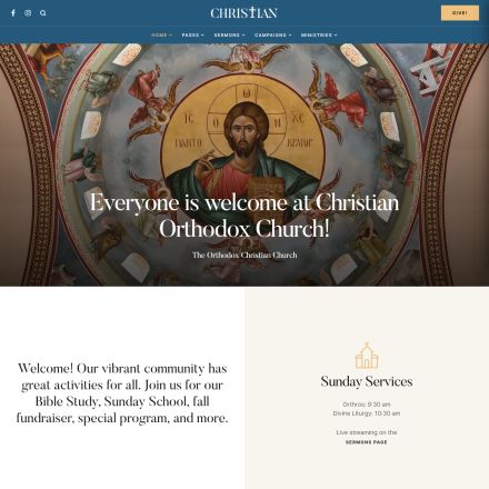 ThemeForest Christian