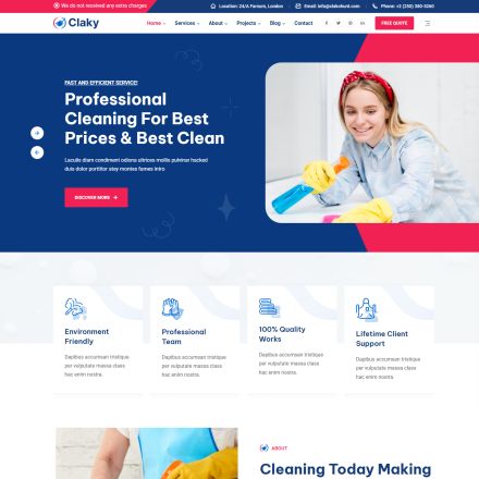 ThemeForest Claky