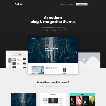 ThemeForest Codate