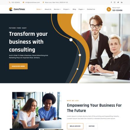 ThemeForest ConsTimes
