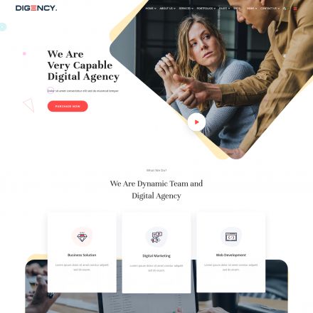 ThemeForest Digency