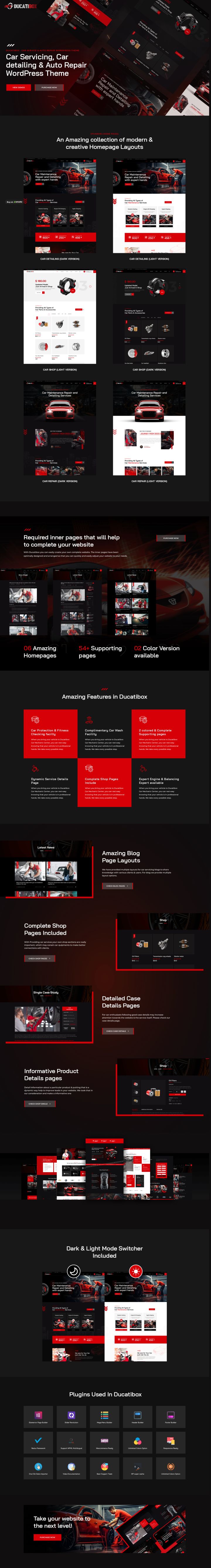 WordPress шаблон ThemeForest Ducatibox