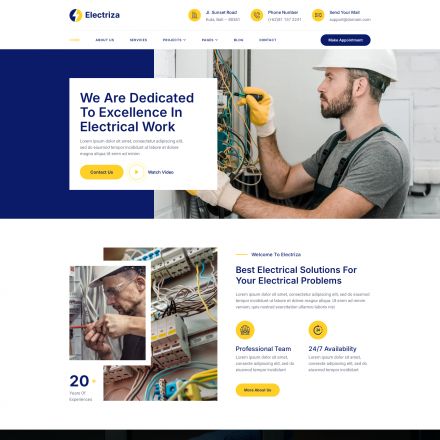 ThemeForest Electriza