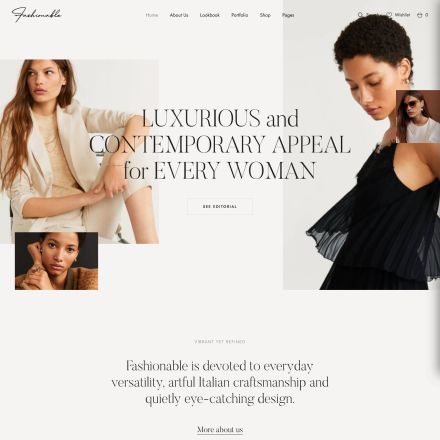 ThemeForest Fashionable