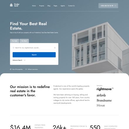 ThemeForest Finderland