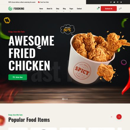 ThemeForest Foodking