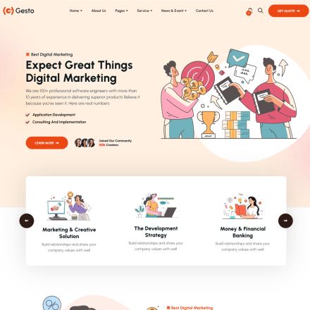 ThemeForest Gesto