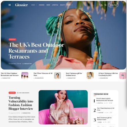 ThemeForest Glossier