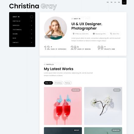 ThemeForest Gray