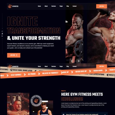 ThemeForest Gymfito